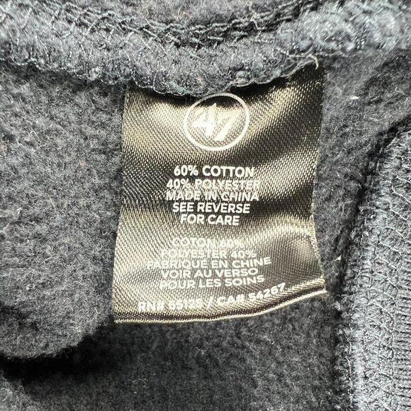 47 Brand LA Rams Football Hoodie Mens Small Blue NFL Athletic Graphic Sweatshirt - Picture 9 of 10